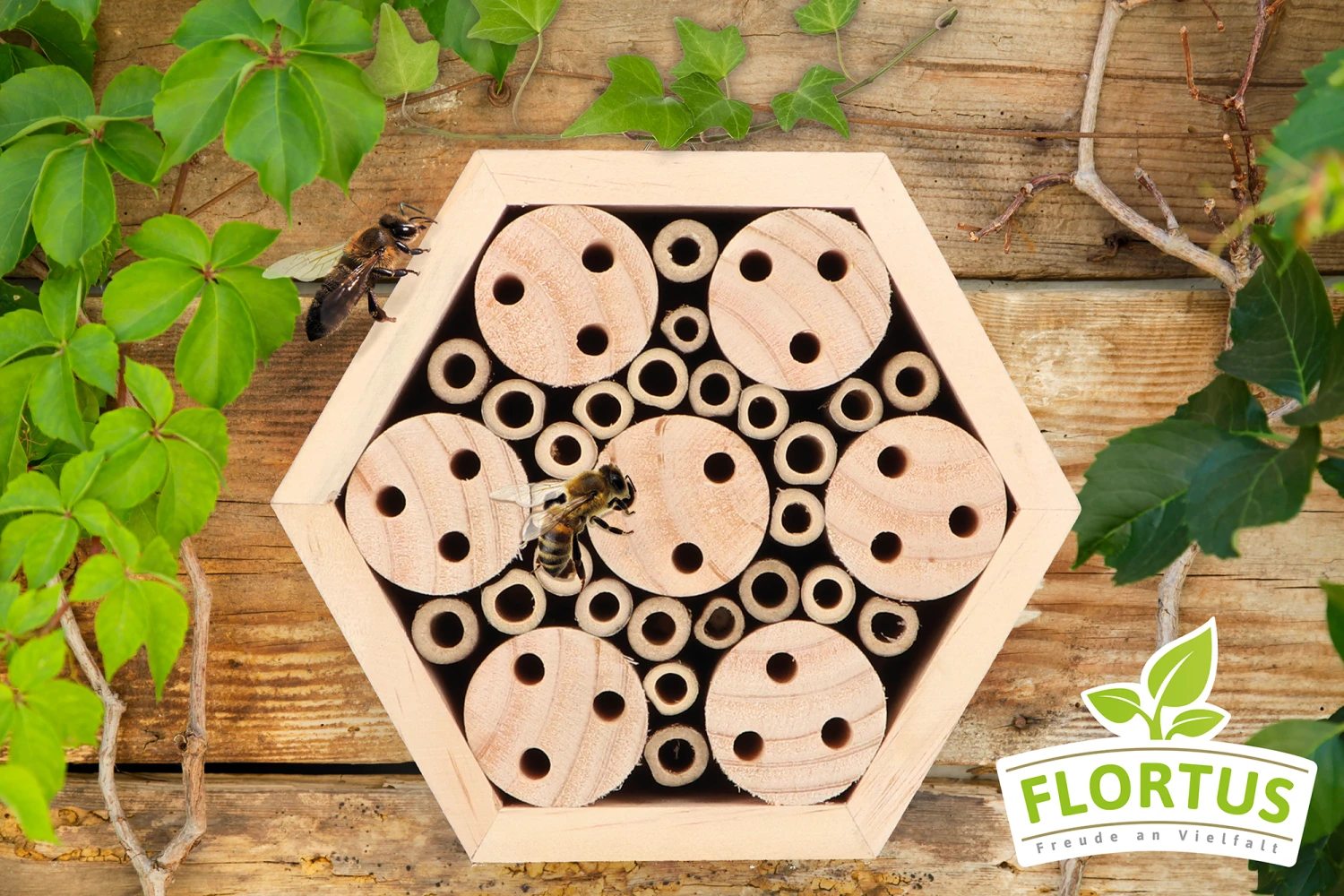 Insektenhäuschen Bienen | Insektenhotels Von FLORTUS 5 Insektenhäuschen Bienen | Insektenhotels Von FLORTUS – Bild 3