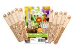 Holzstecketiketten Mit Lasergravur (10 Stück) | Pflanzenetiketten Von FLORTUS 10 Holzstecketiketten Mit Lasergravur (10 Stück) | Pflanzenetiketten Von FLORTUS -Elho Compo Geschaft 554995 Holzstecketiketten mit Lasergravur 10 Stueck 2000 0780 3