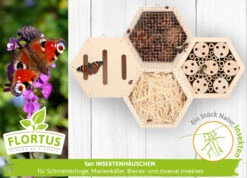 Insektenhotel Set | Insektenhotels Von FLORTUS -Elho Compo Geschaft 555062 Insektenhotel Set 2000 0790 BUNDLE 1