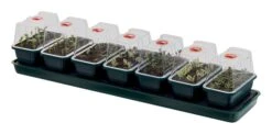 76 X 18,5 X 15 Cm Selbstbewässerungs-Anzuchtset Super 7 | Zimmergewächshaus Von Garland -Elho Compo Geschaft 558779 76 x 18 5 x 15 cm Selbstbewaesserungs Anzuchtset Super 7 G136 gl 0