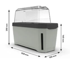 HARRY HERBS Kräutertopf Hellgrau | Kräutertöpfe Von Gusta Garden -Elho Compo Geschaft 560334 HARRY HERBS hellgrau 100B10 gg 9