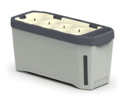 HARRY HERBS Hellgrau Ohne Haube | Kräutertöpfe Von Gusta Garden -Elho Compo Geschaft 560335 HARRY HERBS hellgrau ohne Haube 100B20 gg 0