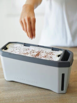 HARRY HERBS Hellgrau Ohne Haube | Kräutertöpfe Von Gusta Garden -Elho Compo Geschaft 560335 HARRY HERBS hellgrau ohne Haube 100B20 gg 1