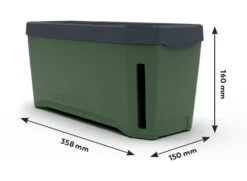 HARRY HERBS Dunkelgrün Ohne Haube | Kräutertöpfe Von Gusta Garden -Elho Compo Geschaft 560339 HARRY HERBS dunkelgruen ohne Haube 103B20 gg 8