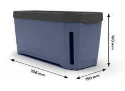 HARRY HERBS Blau Ohne Haube | Kräutertöpfe Von Gusta Garden -Elho Compo Geschaft 560341 HARRY HERBS blau ohne Haube 104B20 gg 8